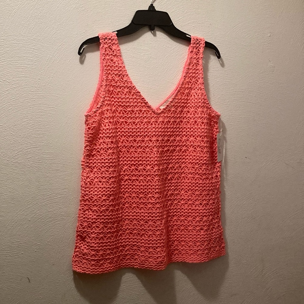 Passion of Essence.    Knit shirt.  Beautiful salmon color.